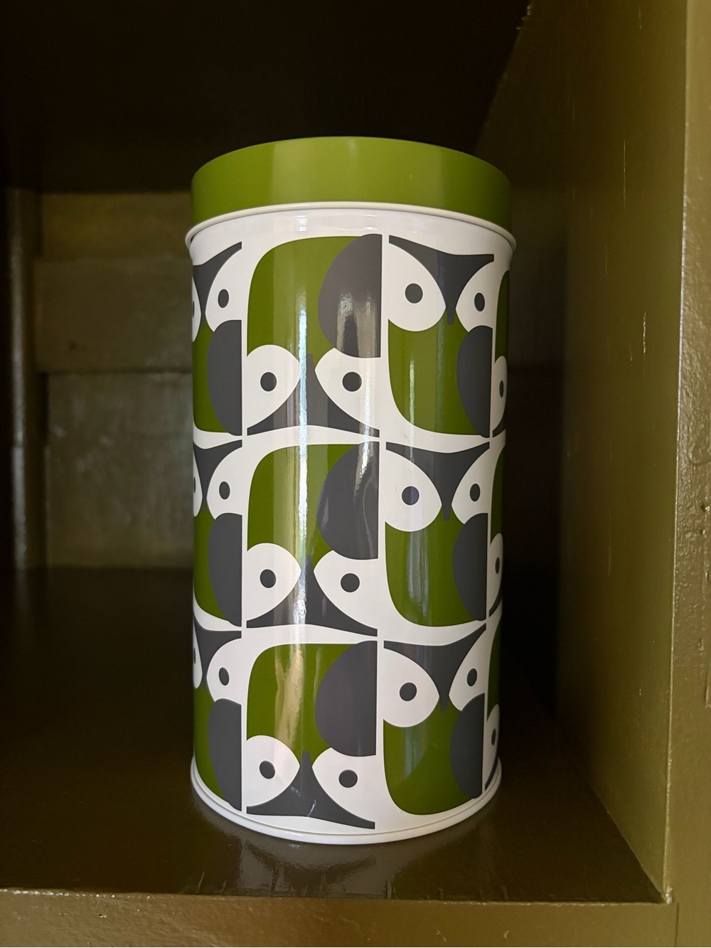 Orla Kiely Owl Storage Canister